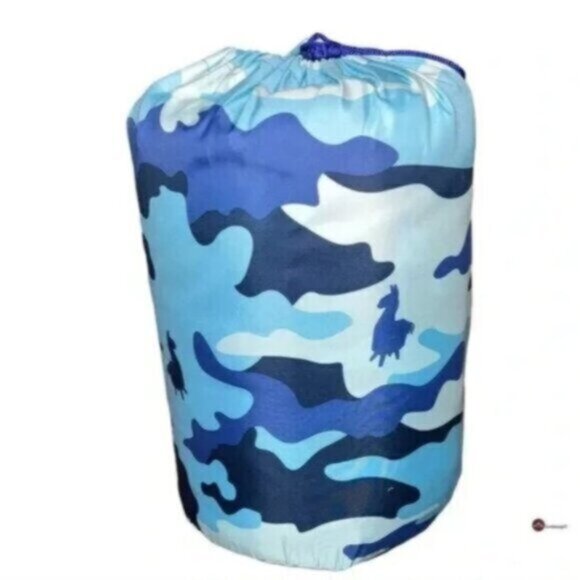 FORTNITE Loot Llama Blue White CAMO Bed IN Bag Comforter Set - Picture 2 of 12